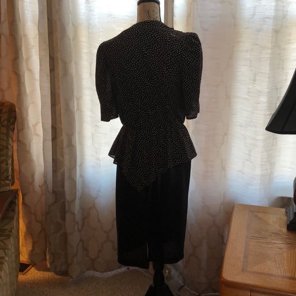 Vintage BD LTD black jacket dress - Picture 3 of 3